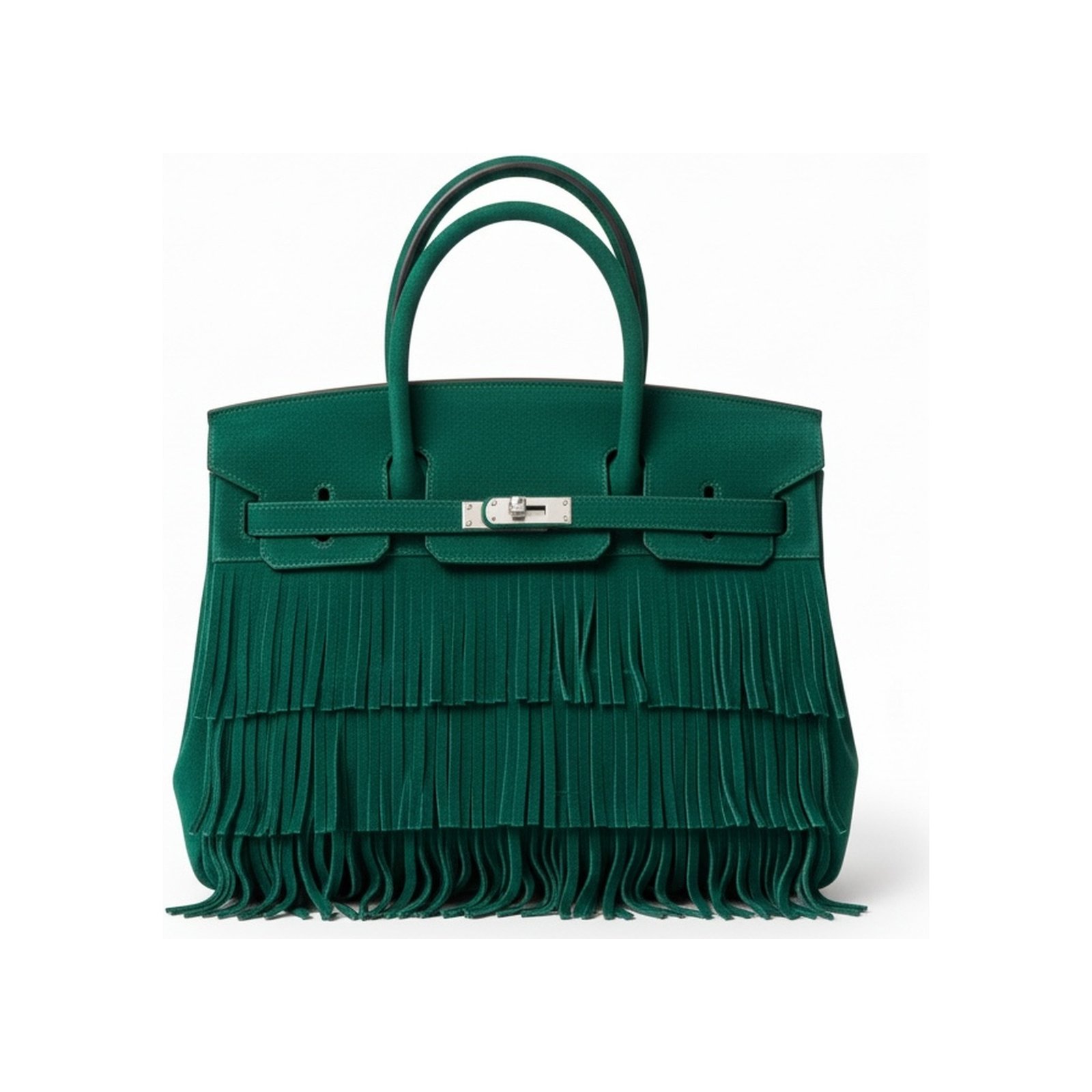The Jade Fringe Tote